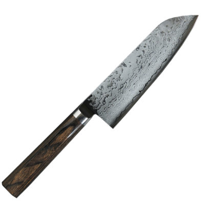 Couteau damas TAKAMURA made in japan santoku TM06