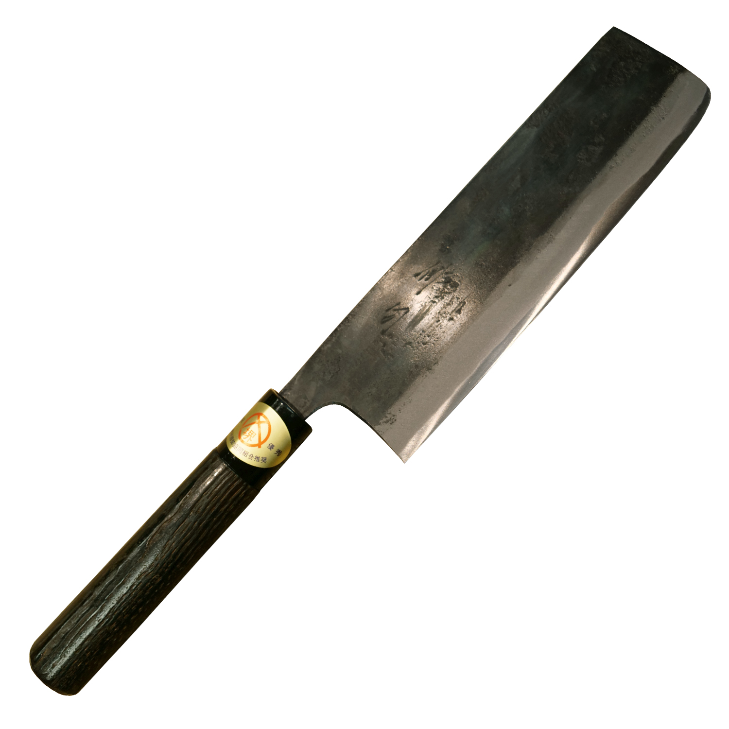 Maxi couteau nakiri 17cm Sayuto Sequoia brut de forge