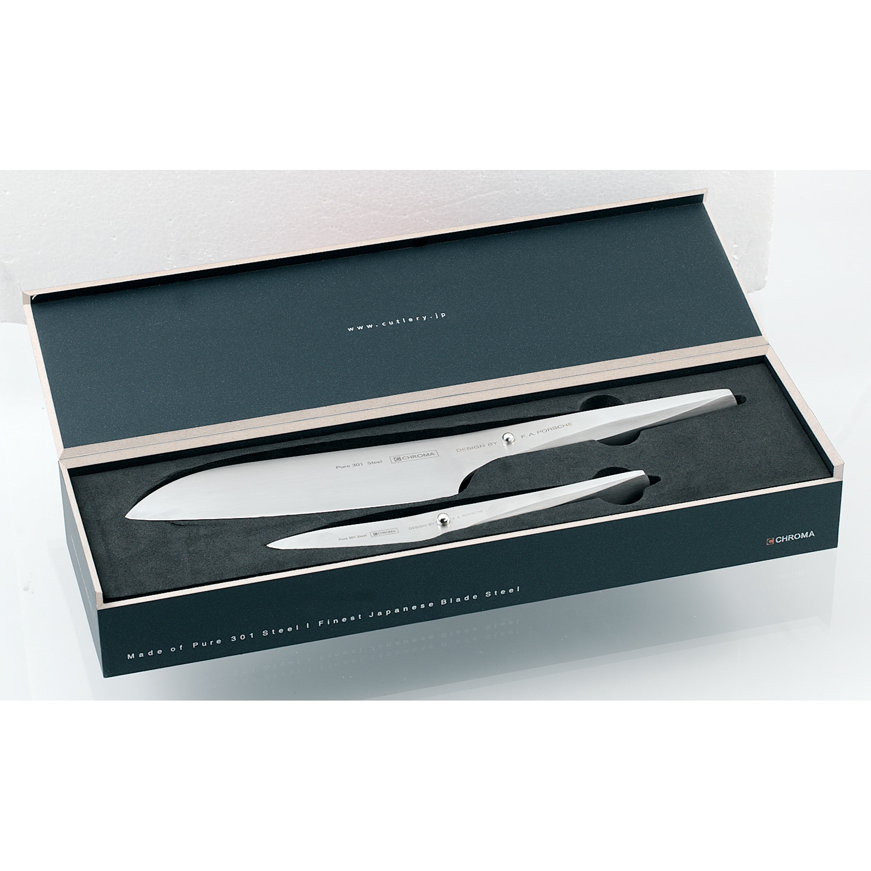 Coffret starter couteaux Type 301 Design by F.A. Porsche