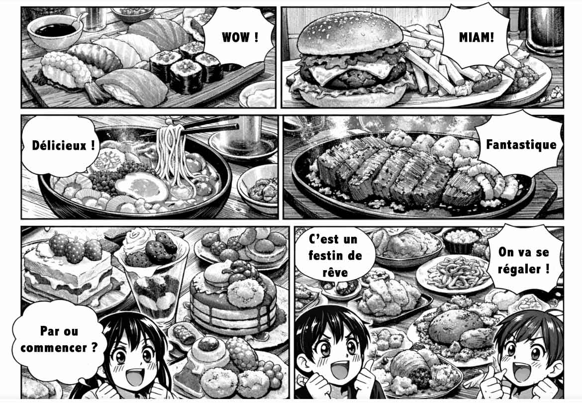 Manga illustration