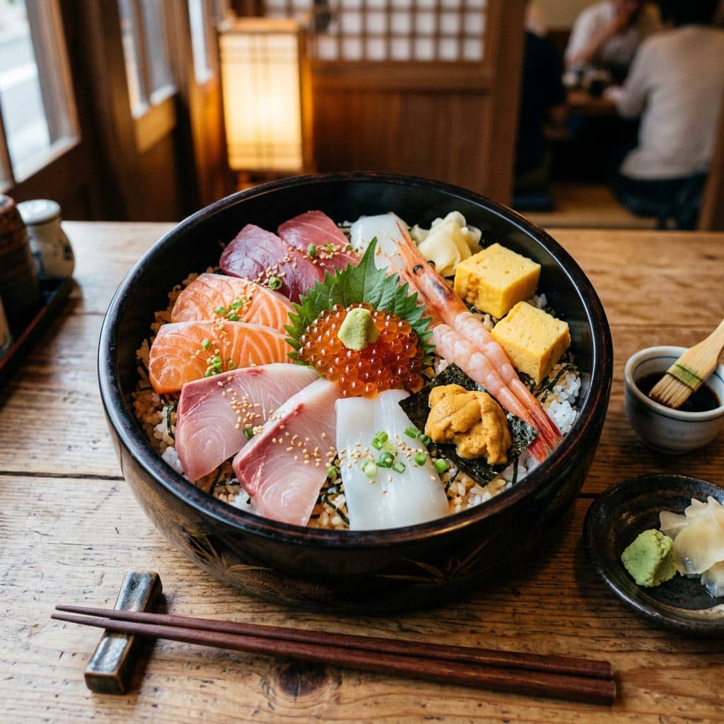Chirashi repas